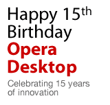 15 years of Opera